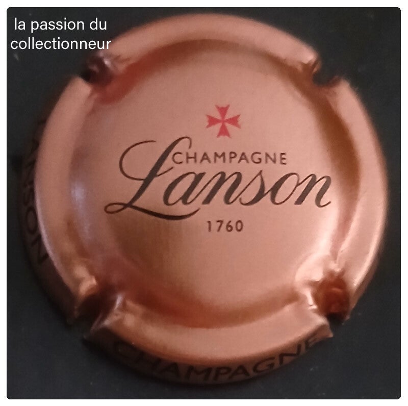 Capsule de champagne Lanson