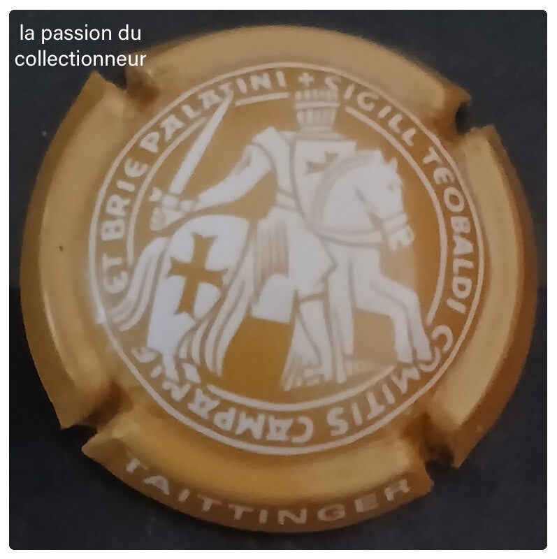 Capsule de champagne Taittinger petit module