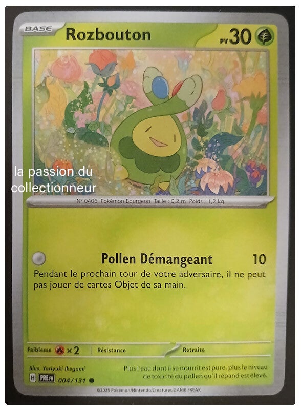 Carte pokémon de Rozbouton 004/131