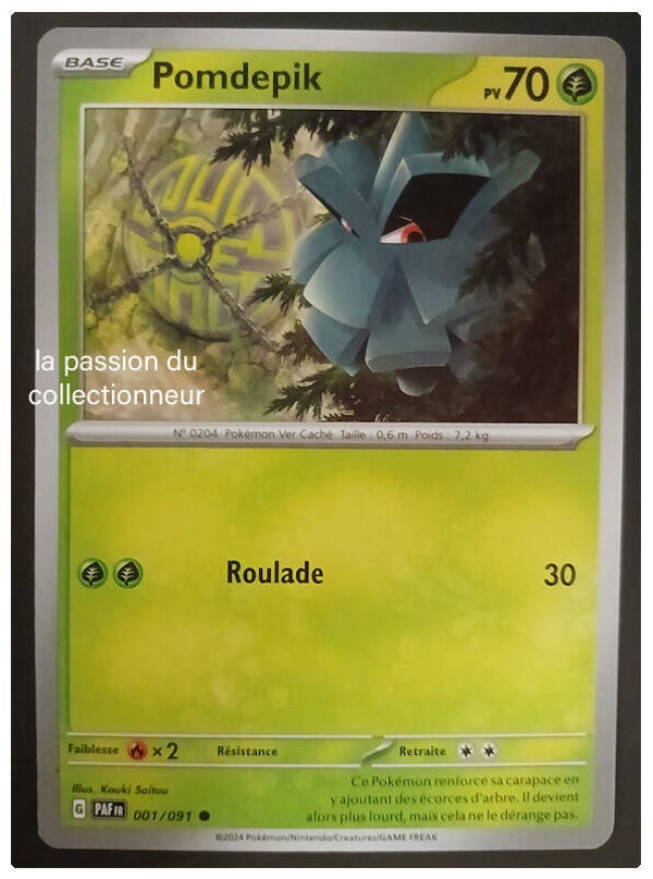 Carte pokémon de Pomdepik 001/091