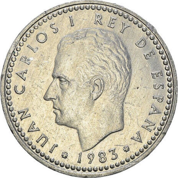 1 pesetas année 1983