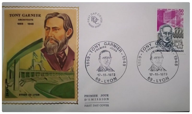 Enveloppe premier jour année 1973