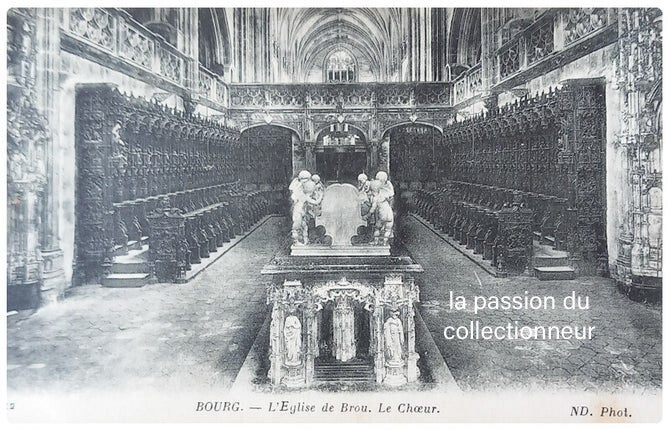 Carte postale de Bourg en Bresse eglise de brou