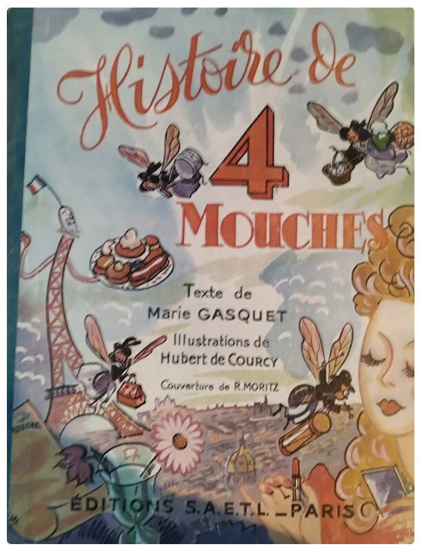 Livre histoire de 4 mouche