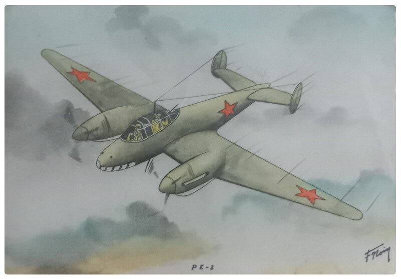 Avion de combat bombardier léger