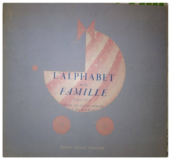 Livre de collection l'alphabet des familles