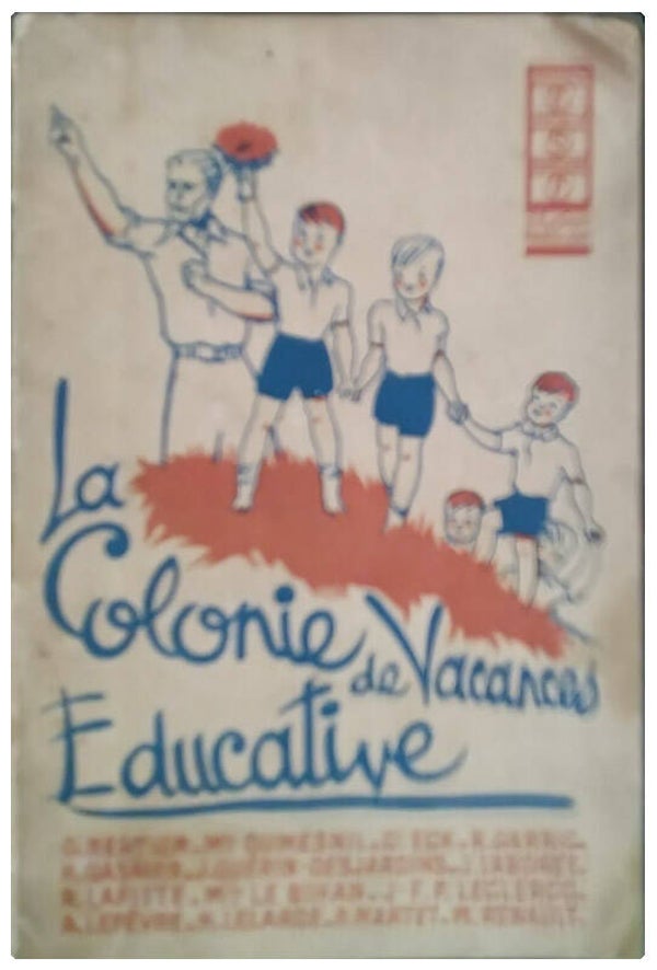 Livre la colonie de vacances éducative