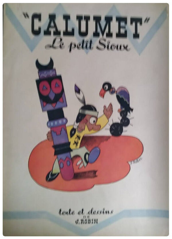 Livre calumet le petit sioux