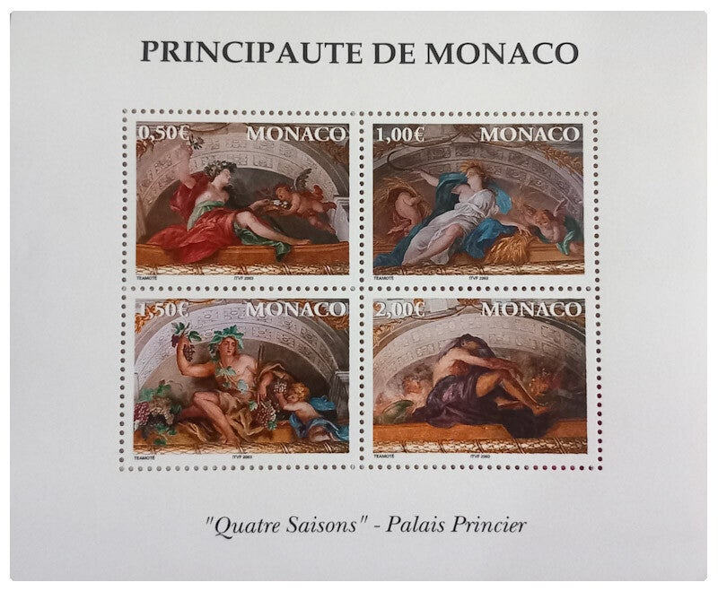 Timbre Feuillet de Monaco neuf numéro 87 ●