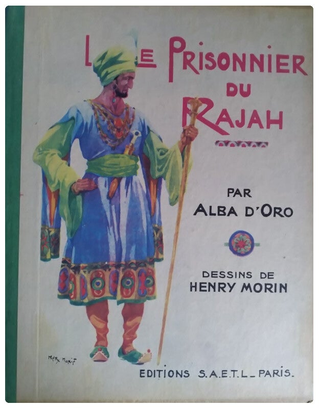 Livre de collection le prisonnier du rajah