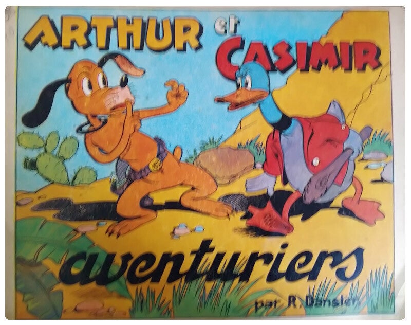 Livre de collection Arthur et Casimir