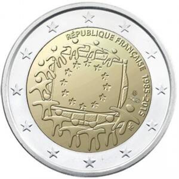 2 euro commémorative 2015 France