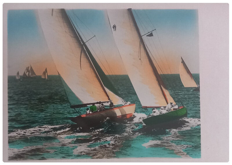 Carte postale thème bateaux