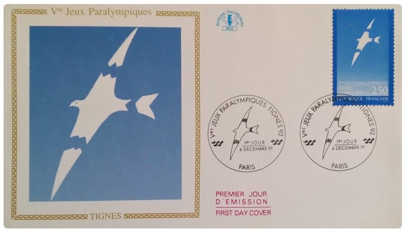 Enveloppe premier jour année 1991