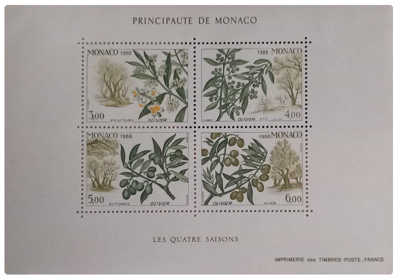 Timbre Feuillet de Monaco neuf numéro 43 ●