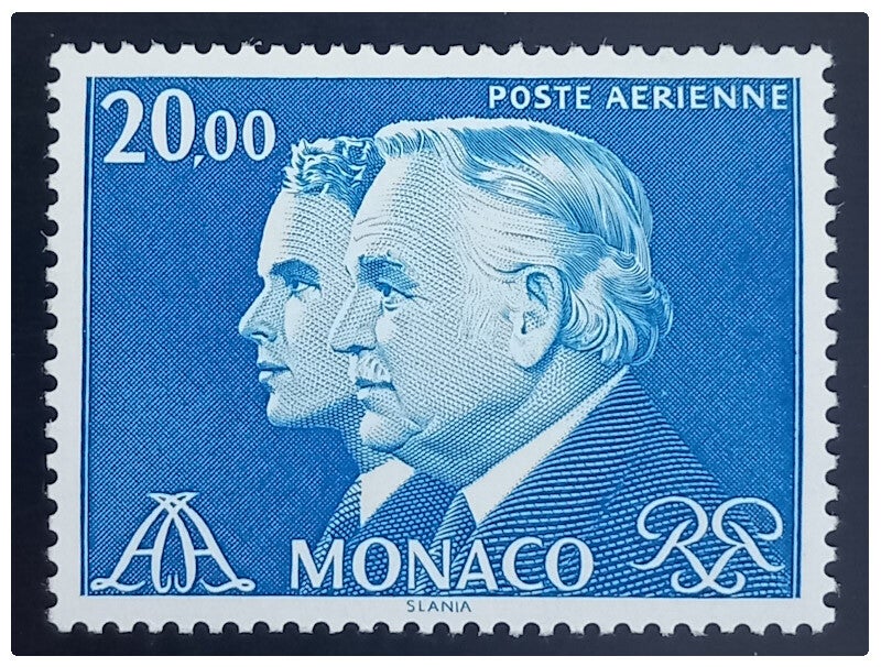 Timbre poste aérienne de Monaco neuf numéro 103 ●