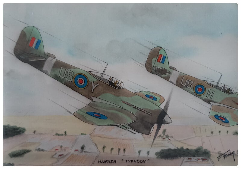 Avion de chasse monoplace