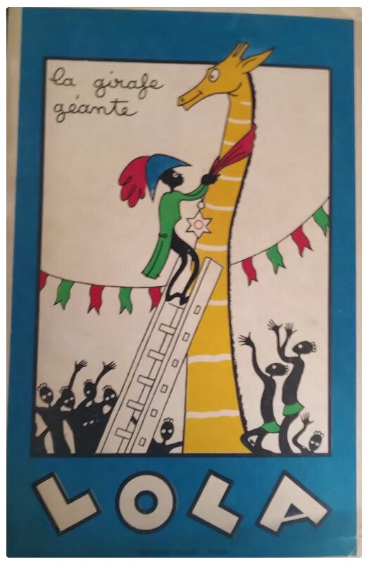 Livre Lola la girafe géante
