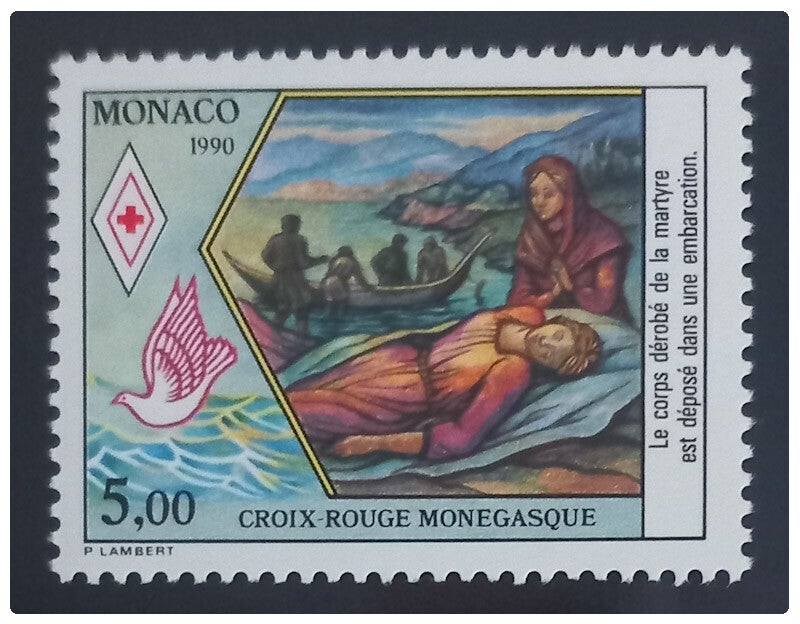 Timbre de Monaco neuf numéro 1721 ●