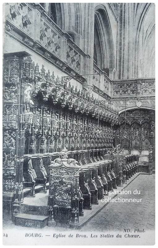 Carte postale de Bourg en Bresse église de brou