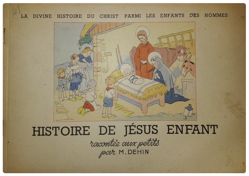 Livre de collection histoire de Jésus enfant