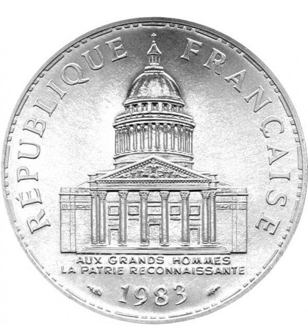 100 franc Panthéon année 1983 sup