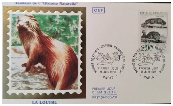 Enveloppe premier jour année 1988