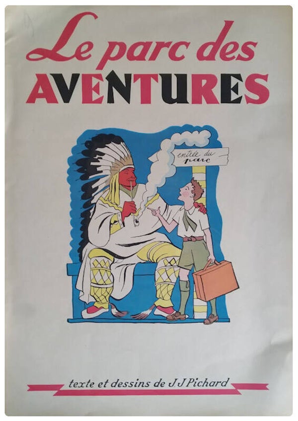 Livre de collection le parc des aventures