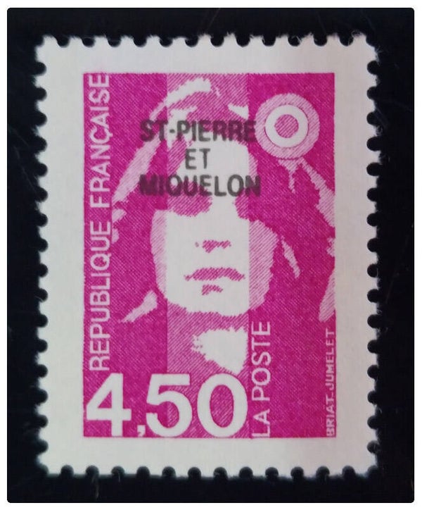 Timbre de Saint Pierre et Miquelon neuf numéro 631 ●