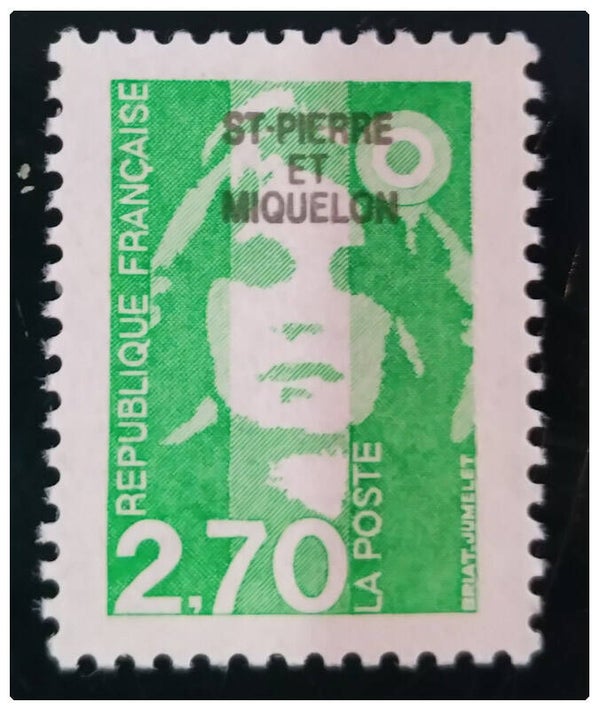 Timbre de Saint Pierre et Miquelon neuf numéro 630 ●