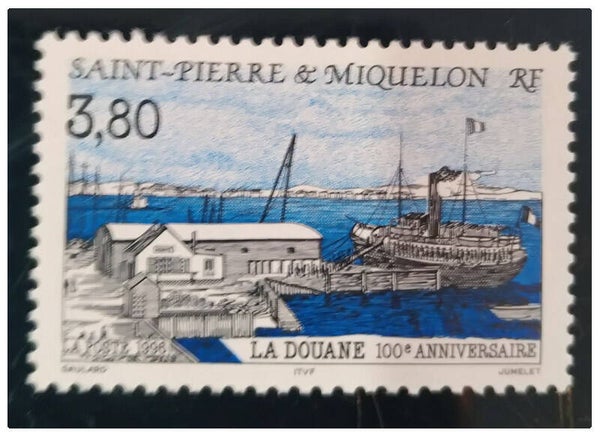 Timbre de Saint Pierre et Miquelon neuf numéro 636 ●