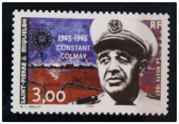 Timbre de Saint Pierre et Miquelon neuf numéro 641 ●