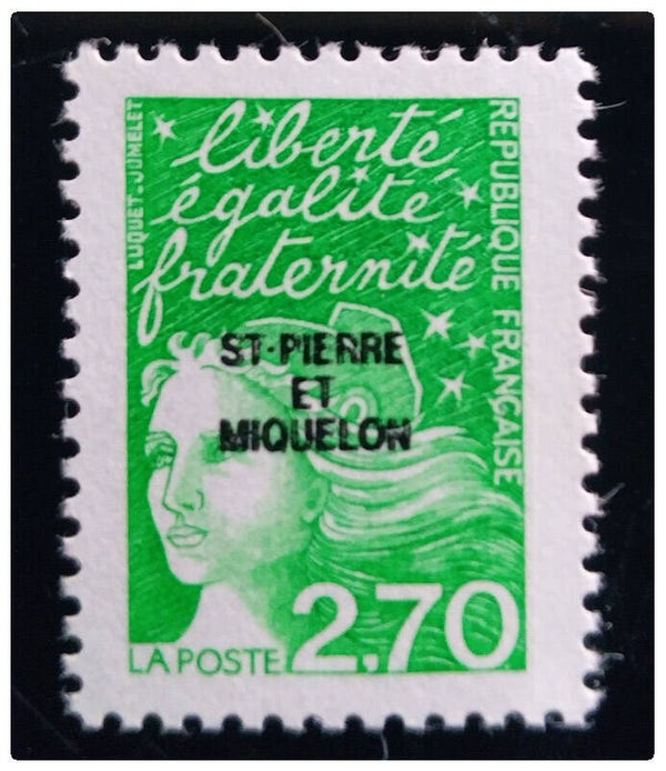 Timbre de Saint Pierre et Miquelon neuf numéro 650 ●