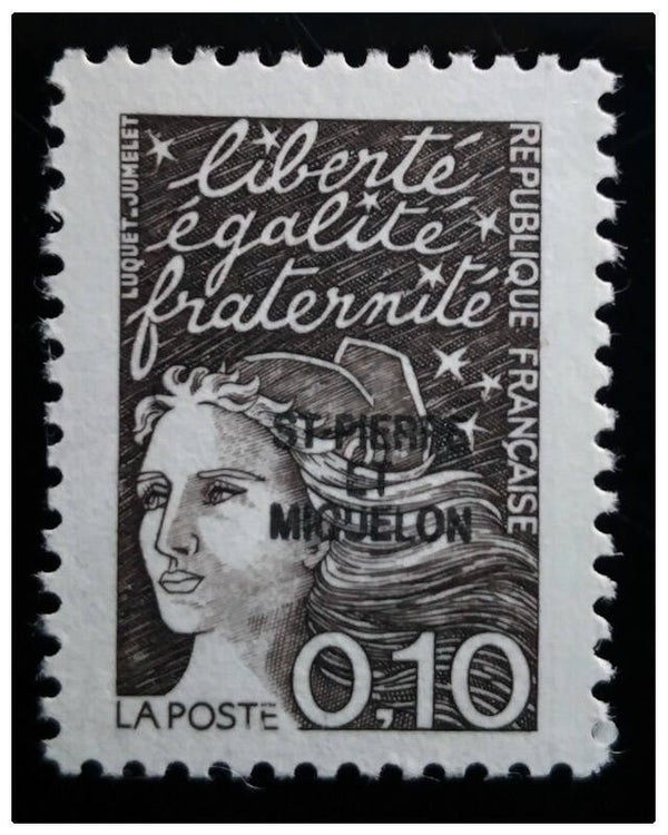 Timbre de Saint Pierre et Miquelon neuf numéro 656 ●