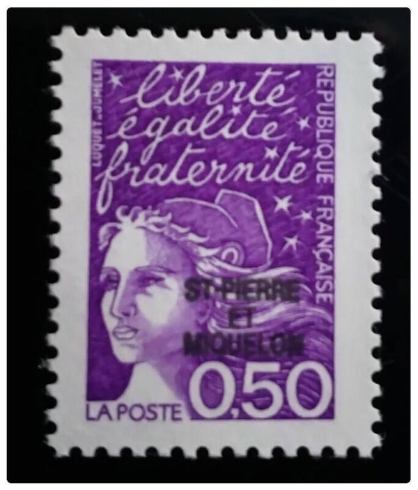 Timbre de Saint Pierre et Miquelon neuf numéro 658 ●