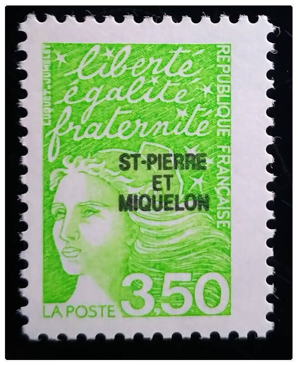 Timbre de Saint Pierre et Miquelon neuf numéro 659 ●