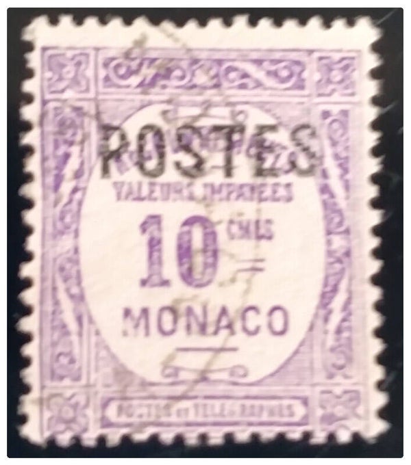 Timbre de Monaco oblitéré numéro 141 ●