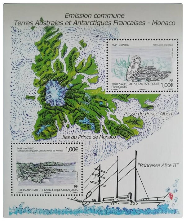 Timbre Feuillets TAAF neuf numéro F630 ●