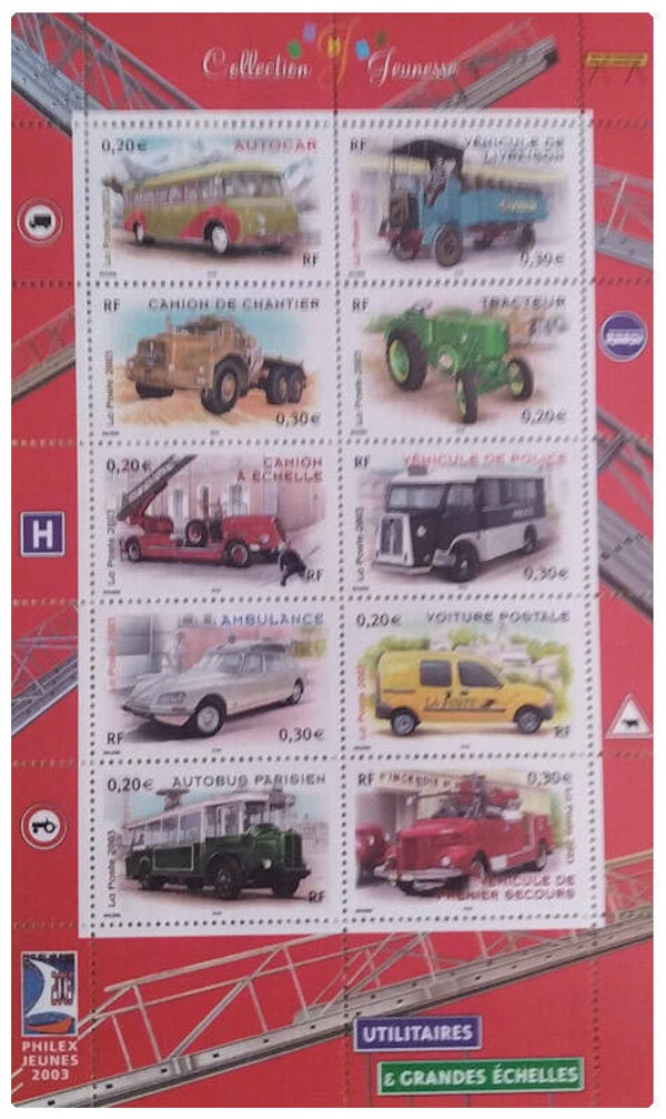 Tilbre Blocs de France numéro 63 ●