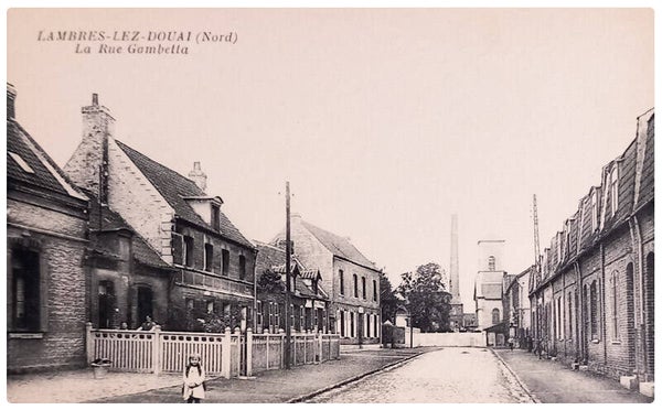 Lambres lez douai la rue gambetta