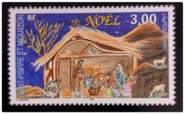 Timbre de Saint Pierre et Miquelon neuf numéro 662 ●