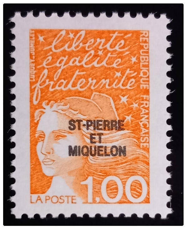 Timbre de Saint Pierre et Miquelon neuf numéro 663 ●