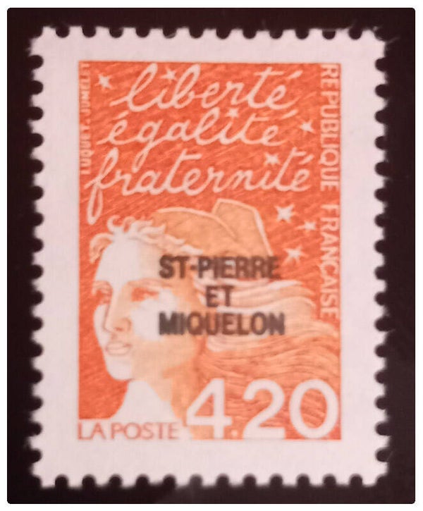Timbre de Saint Pierre et Miquelon neuf numéro 665 ●