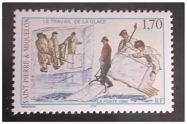 Timbre de Saint Pierre et Miquelon neuf numéro 672 ●