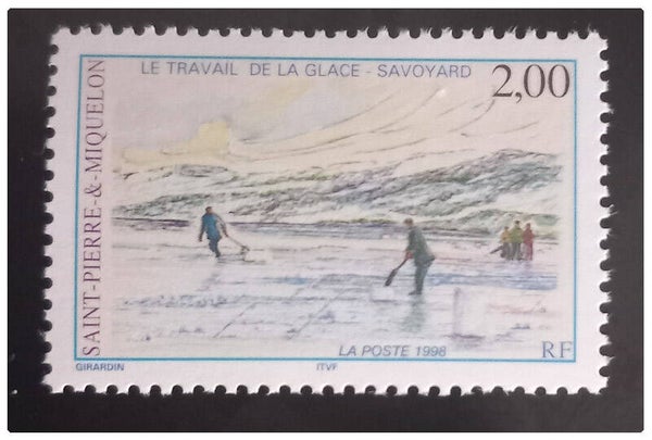 Timbre de Saint Pierre et Miquelon neuf numéro 673 ●