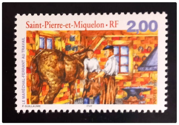 Timbre de Saint Pierre et Miquelon neuf numéro 690 ●