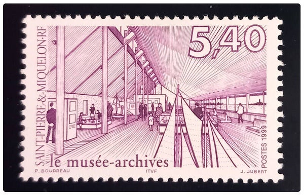 Timbre de Saint Pierre et Miquelon neuf numéro 704 ●