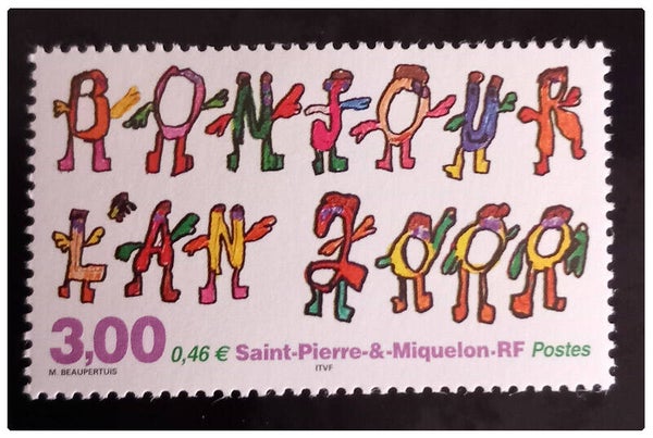 Timbre de Saint Pierre et Miquelon neuf numéro 706 ●