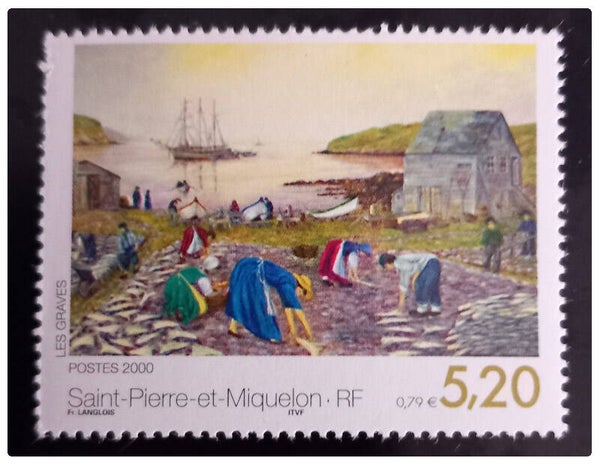 Timbre de Saint Pierre et Miquelon neuf numéro 709 ●