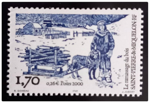 Timbre de Saint Pierre et Miquelon neuf numéro 711 ●